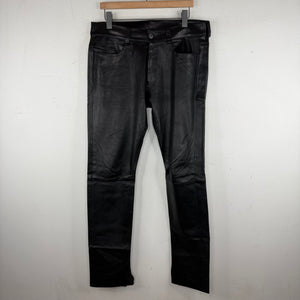 Amiri Leather Slim Pants