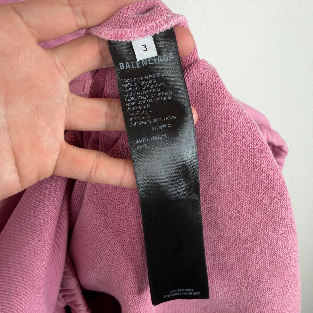 Balenciaga Limited Pink Martini Hoodie