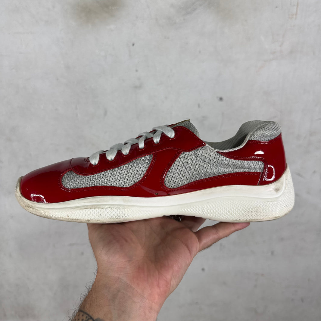 Prada Cherry Patent Americas Cup