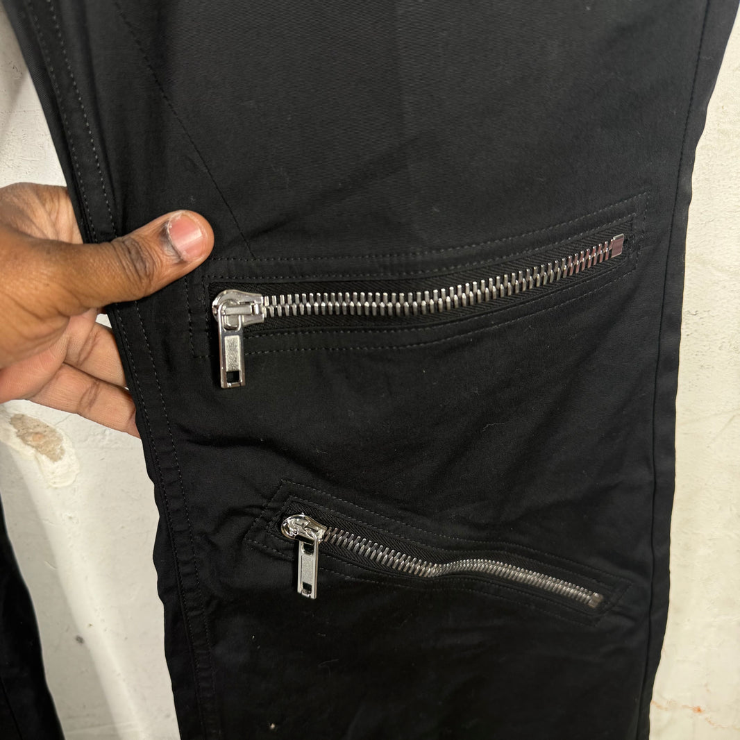 Rick Owens Hollywood Bolan Cargo Flared Pants