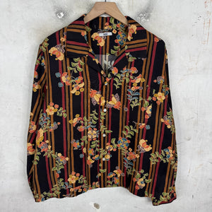 Bode Floral Silk Blend Buttoned Shirt