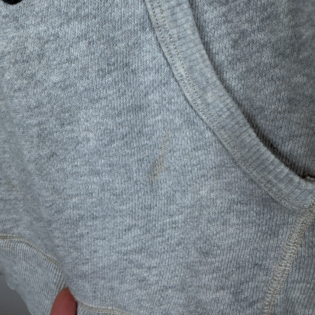 R13 Brooklyn Distressed Sleeveless Hoodie
