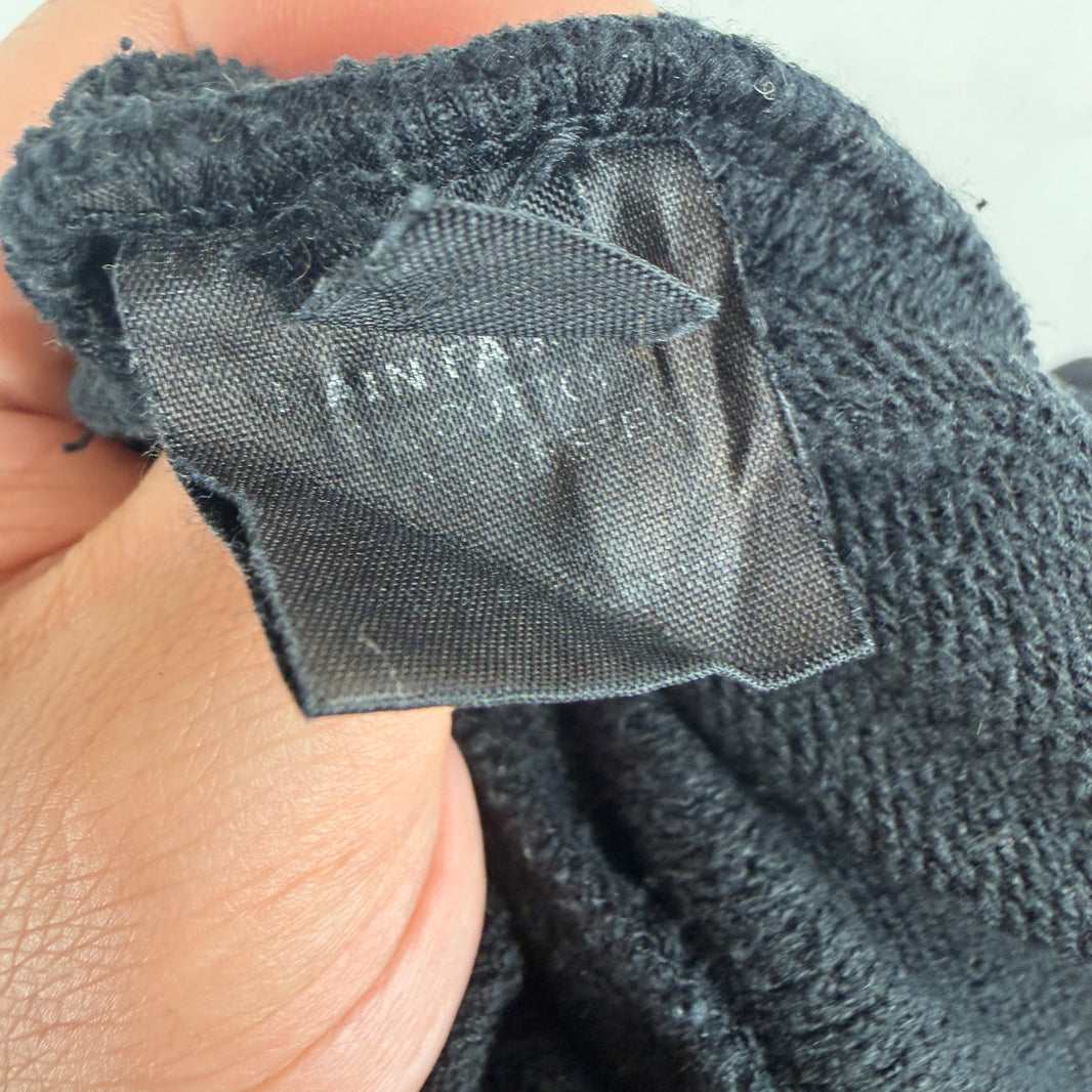 Vetements Champion Logo Black Sweatpants