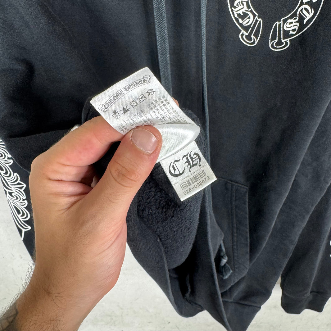 Chrome Hearts Floral Horseshoe Hoodie