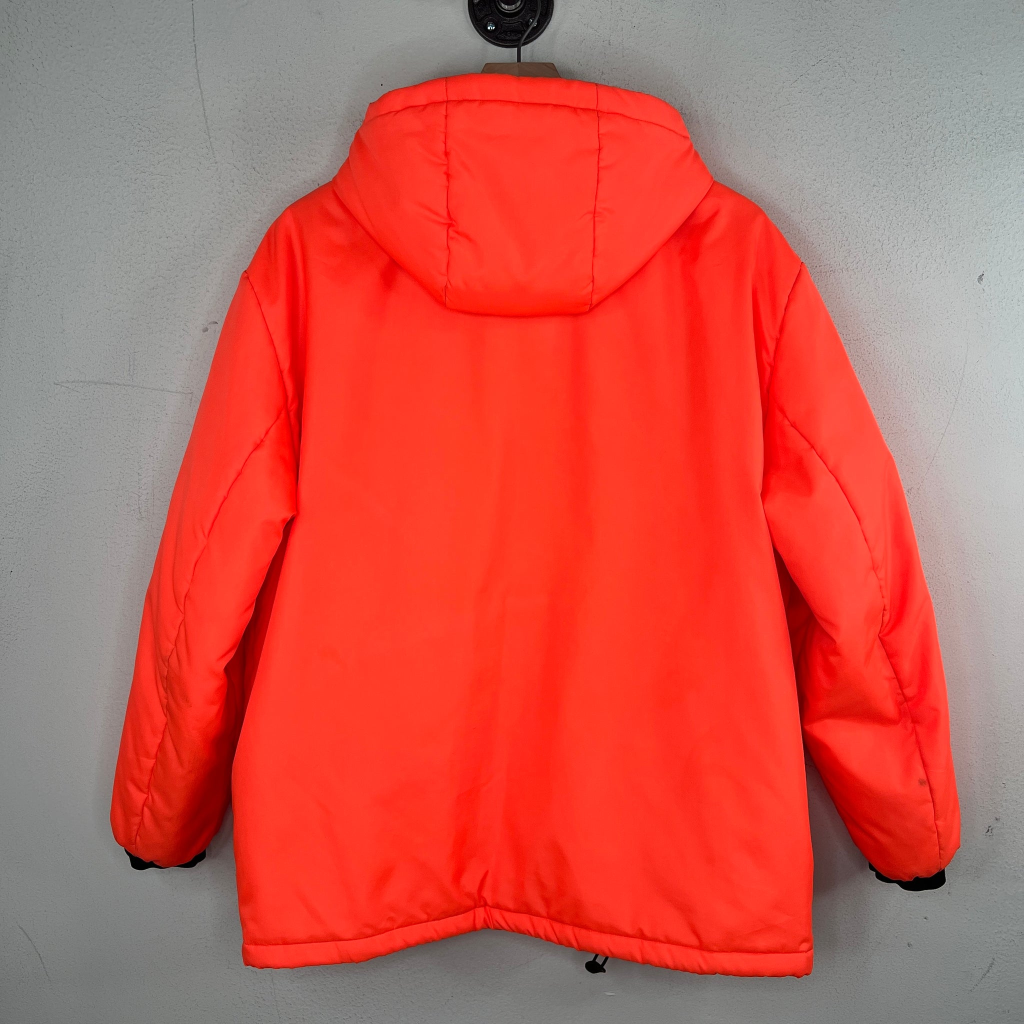 Prada Linea Rossa Orange Technical Padded Jacket