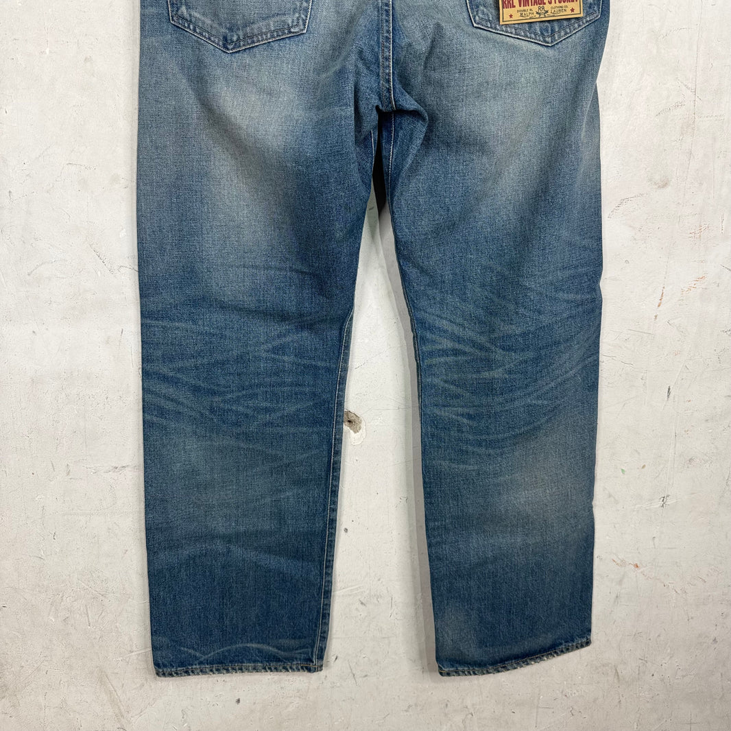 RRL Repaired Vintage 5 Pocket Jeans
