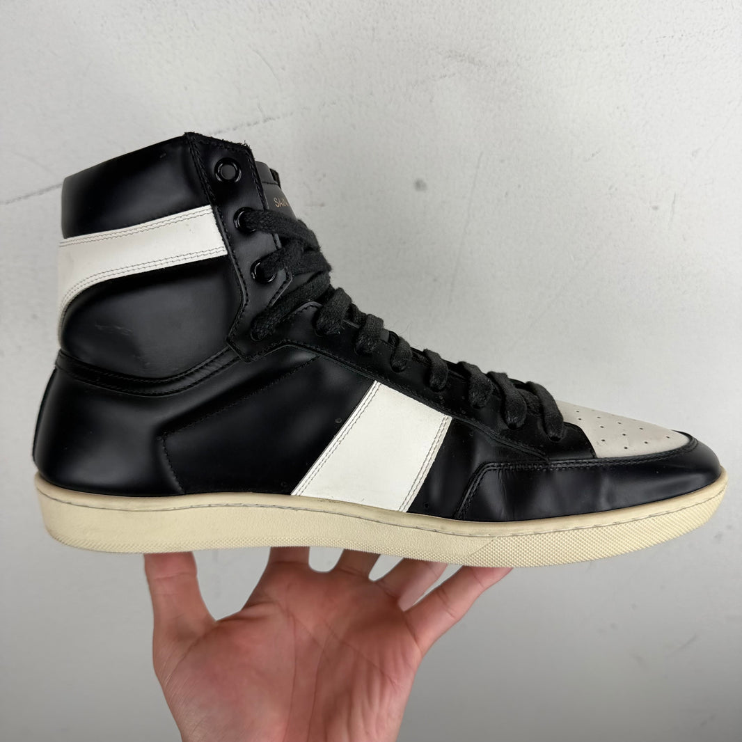 Saint Laurent Black/White SL-10H Sneakers