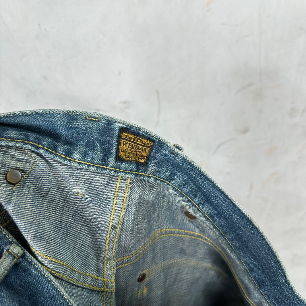 Kapital Pocketed Tapered Carpenter Jeans