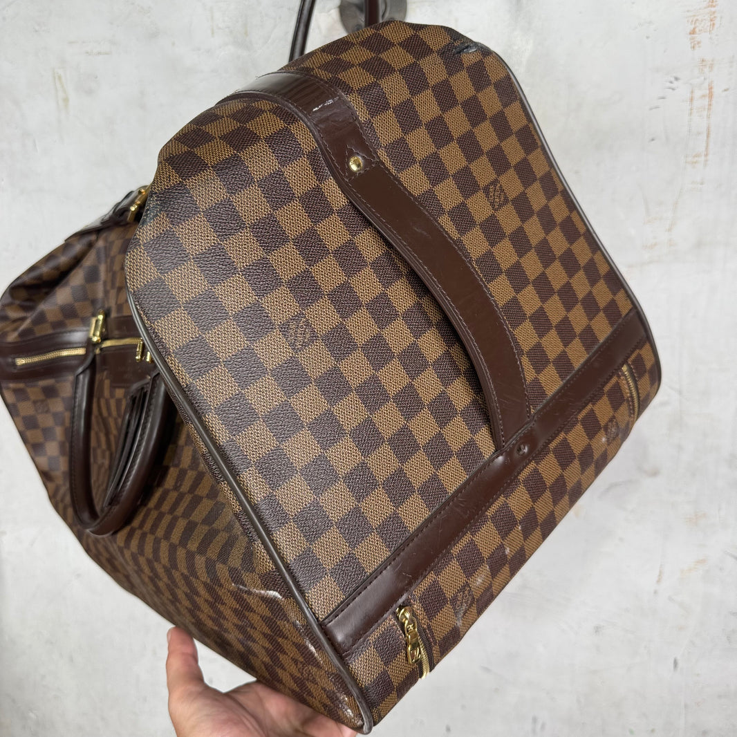 Louis Vuitton Brown Damier Roller Duffle