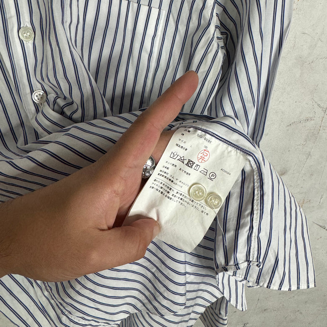 CDG HD Pinstriped Shirt