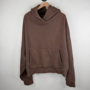 Entire Studios Brown Cropped Hoodie