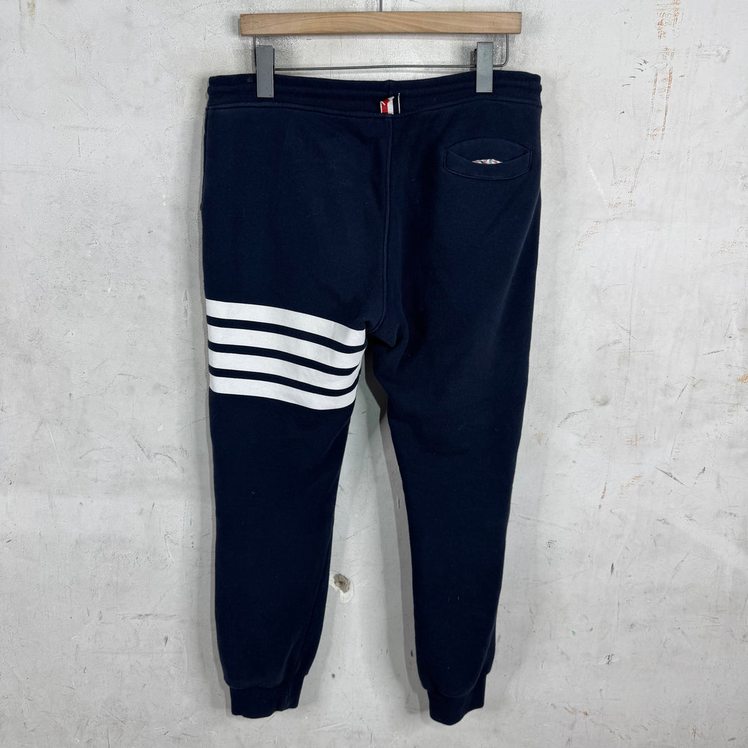 Thom Browne Navy Track Pants