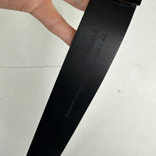 Balenciaga Gold Interlock BB Belt