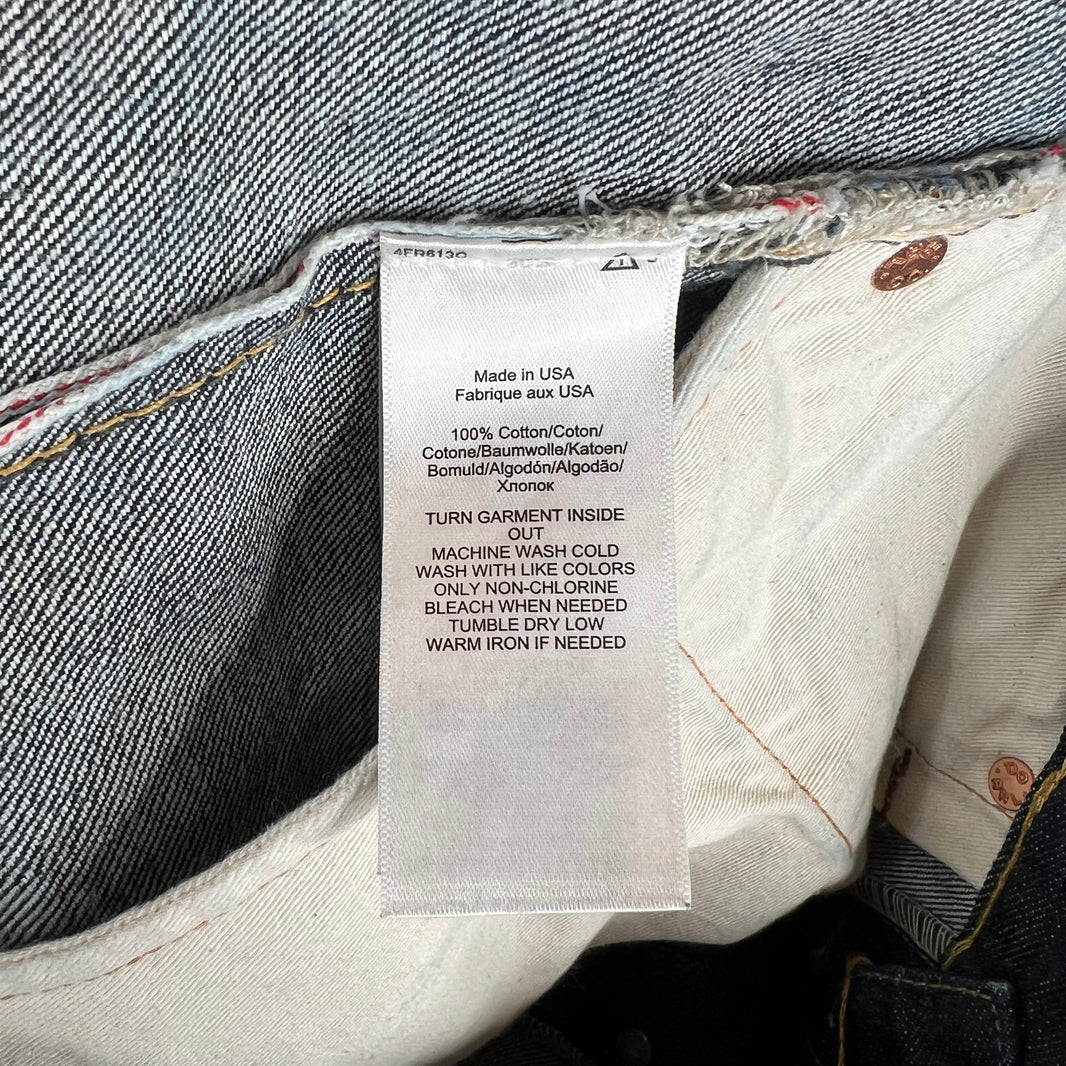 RRL Straight Leg Indigo Selvedge Jeans