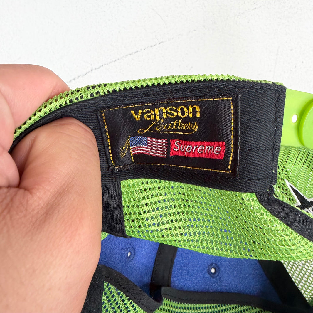 Supreme Vanson Leather Trucker Hat