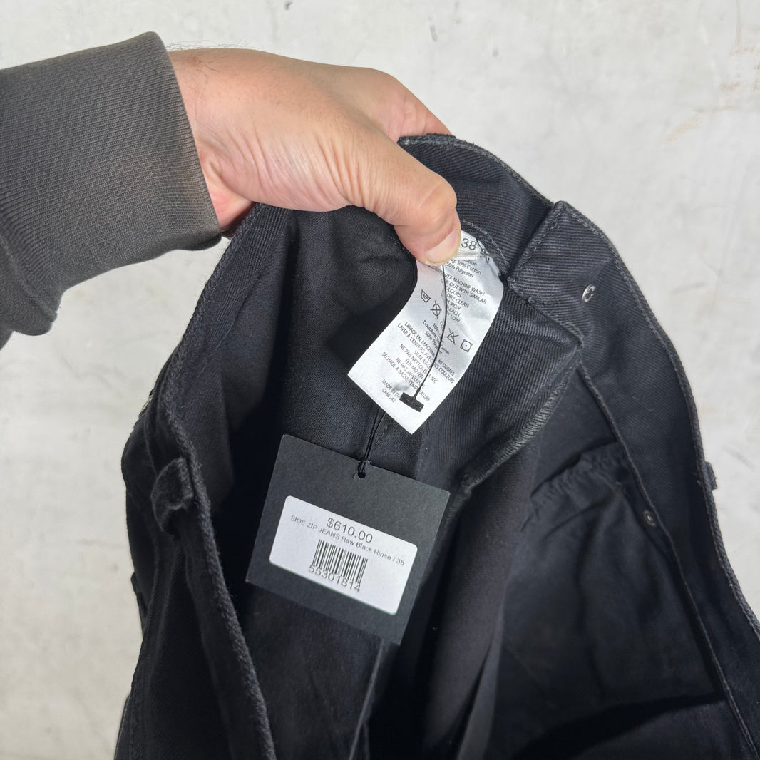 Luu Dan Wide Zipper Jeans