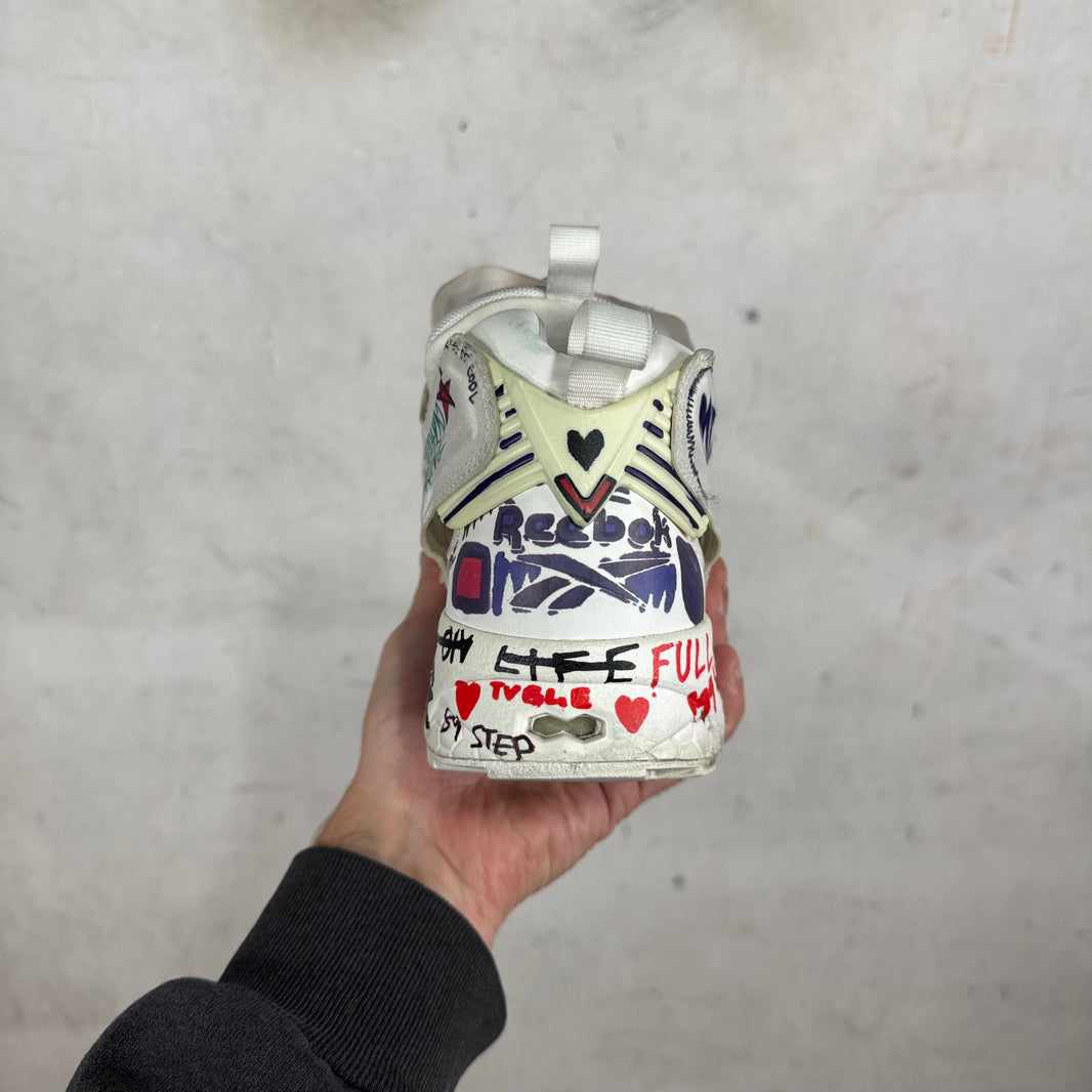 Vetements x Reebok Graffiti Pumps