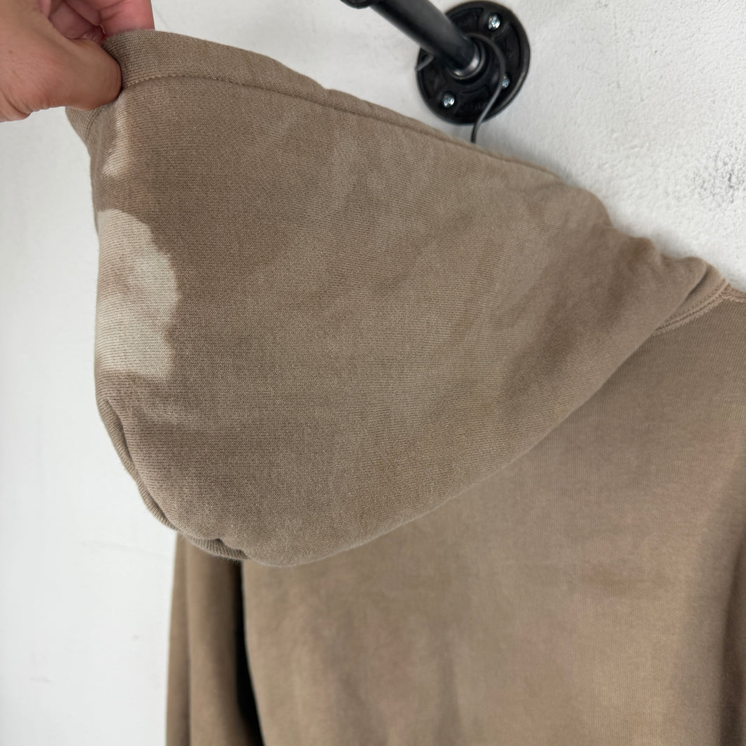 Taiga Takeuchi Brown Distressed Hoodie