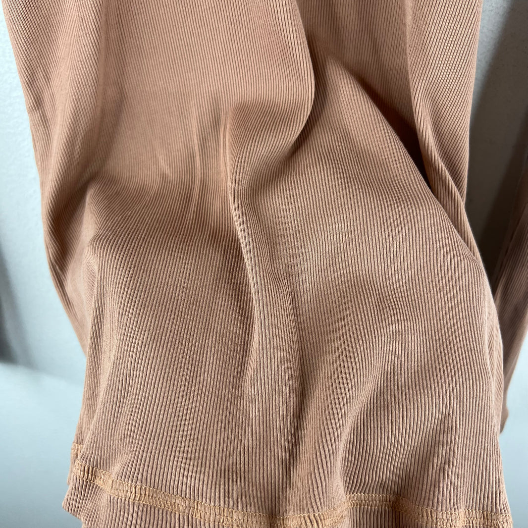 Lemaire Peach Ribbed L/S T-Shirt