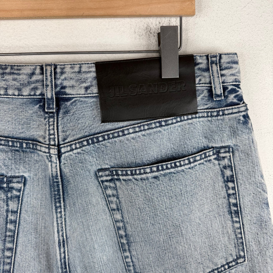 Jil Sander Baggy Light Wash Jeans