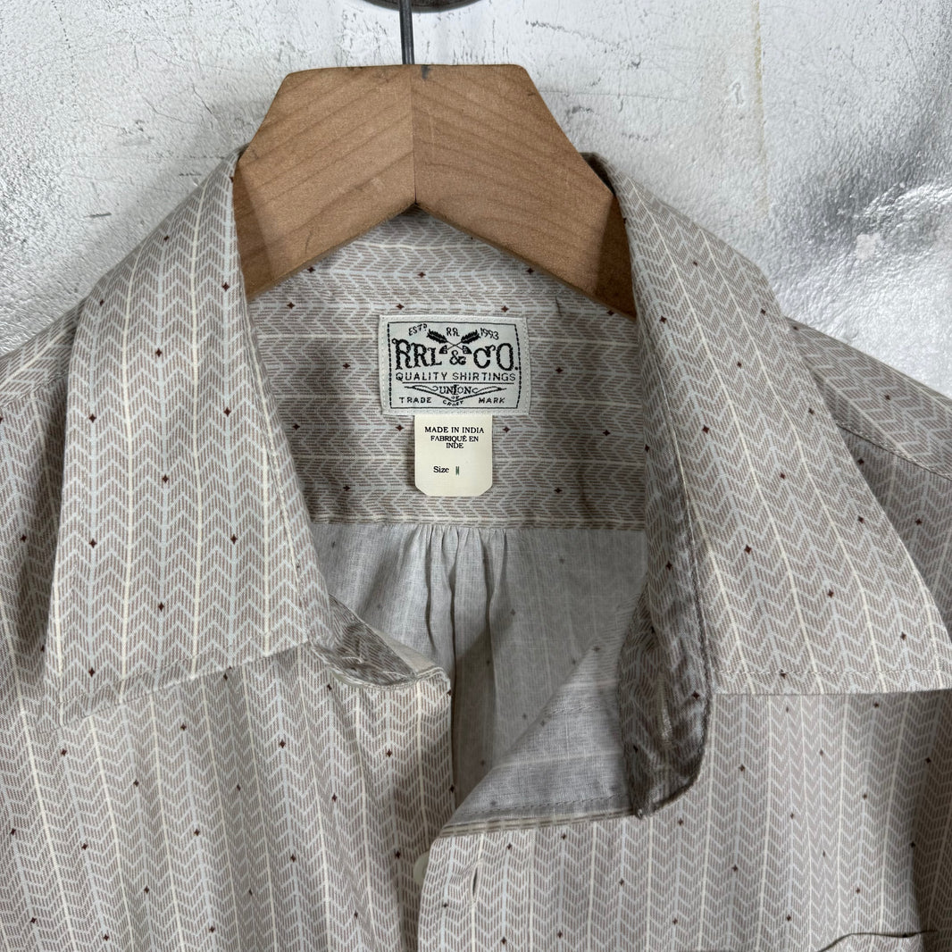 RRL Striped Button-Up Shirt