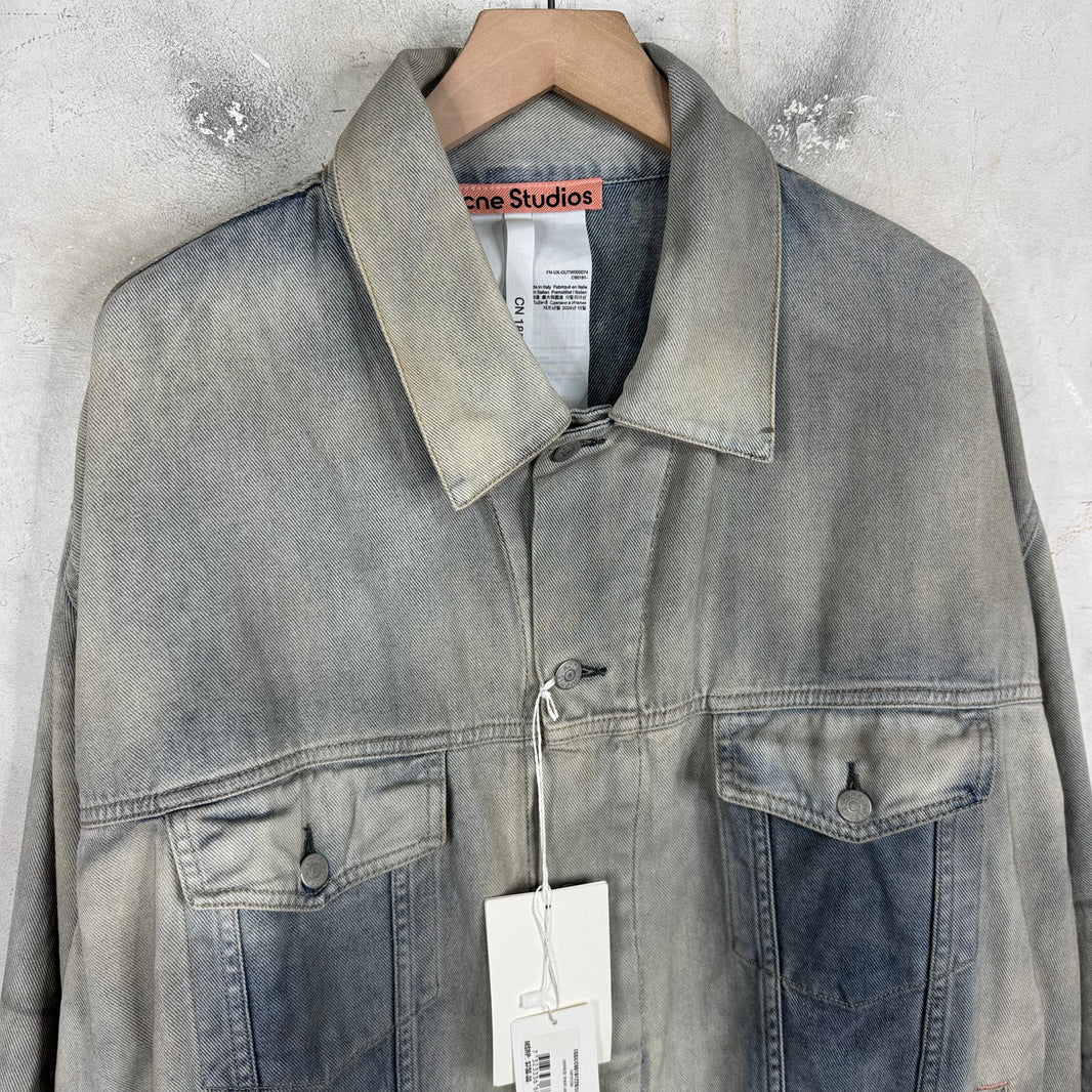 Acne Studios Faded Wash Denim Jacket