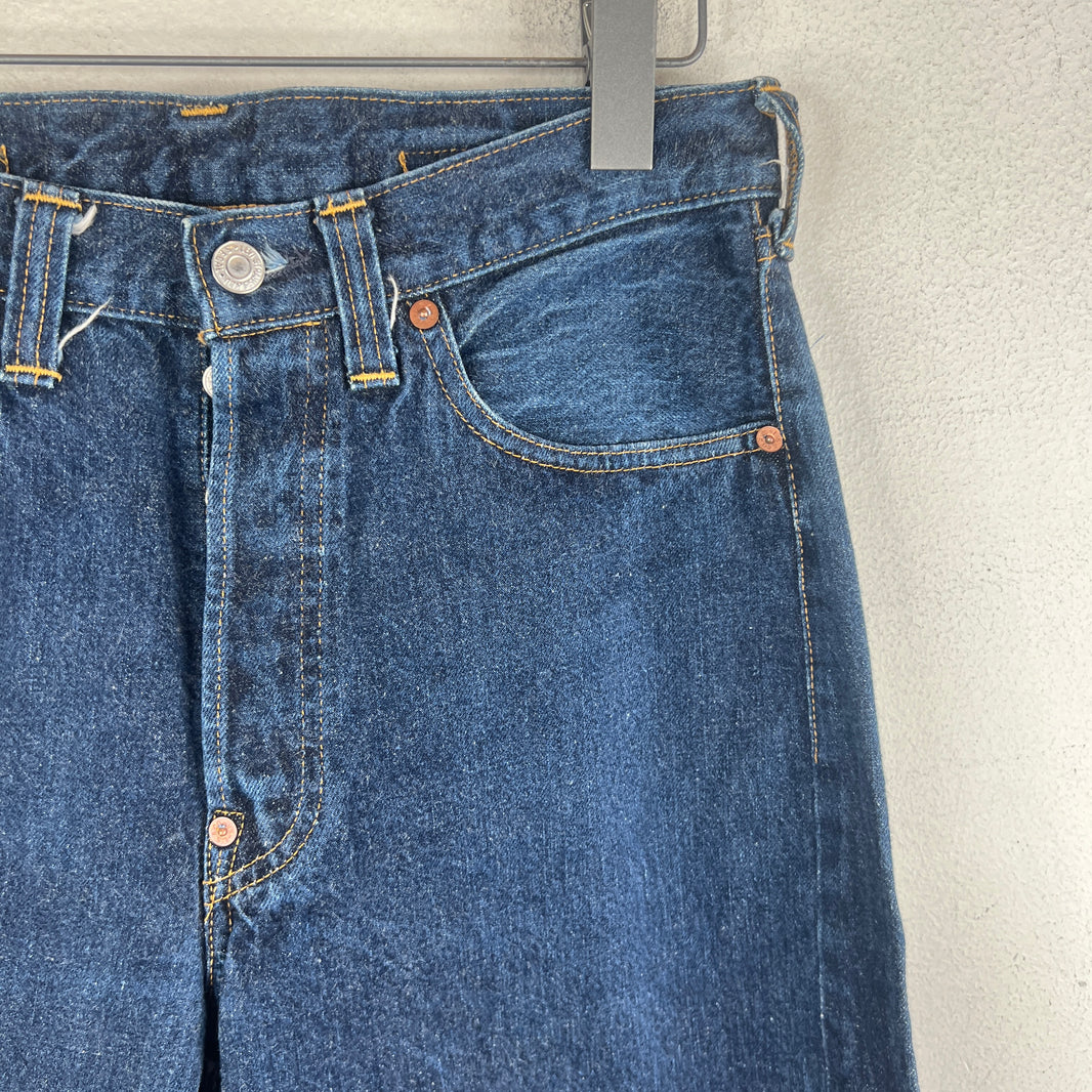 Vintage Levi's LVC 201xx Selvedge Buckleback Jeans
