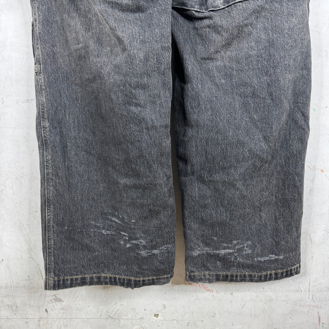 Balenciaga Black Convertible Cargo Jeans