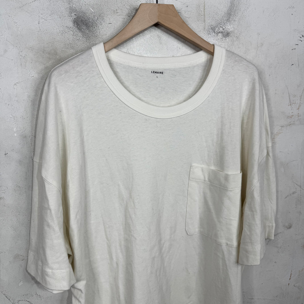 Lemaire Boxy Pocketed T-Shirt