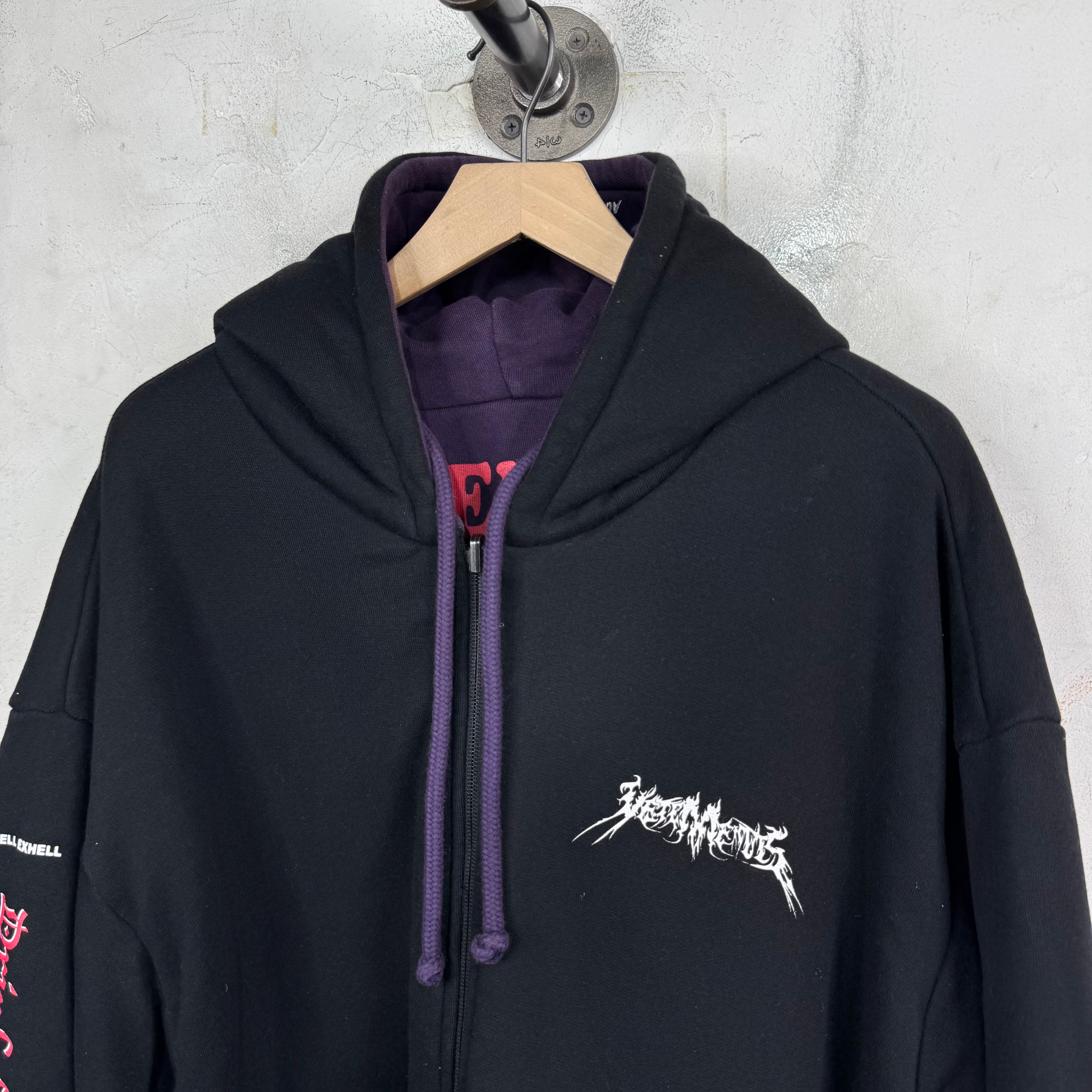 Vetements TFD Reversible Hoodie Bomber – www.Lukes.store Vetements TFD Reversible Hoodie Bomber – www.Lukes.store