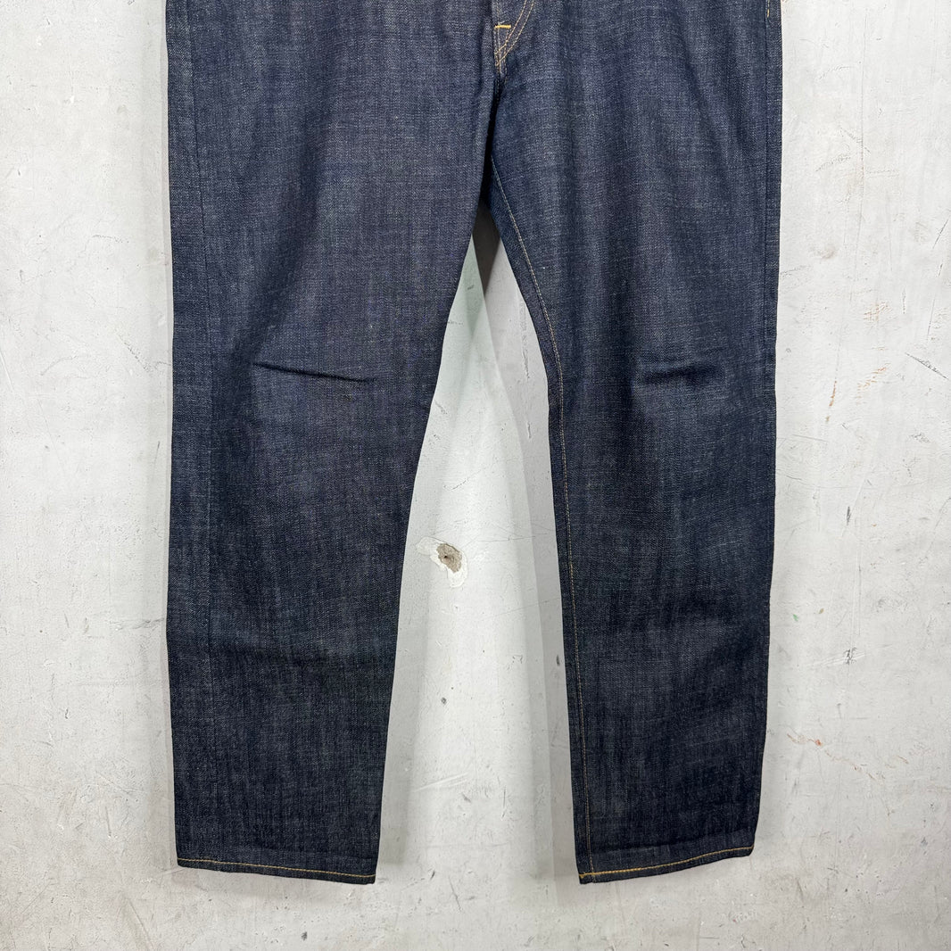RRL Slim Narrow Raw Selvedge Jeans