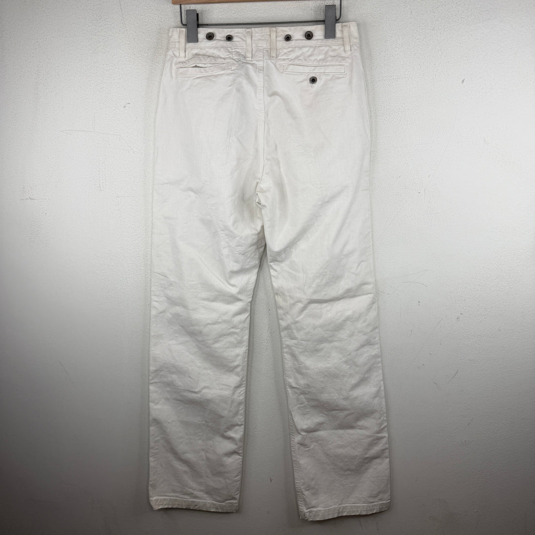 The Great China Wall White Carpenter Pants