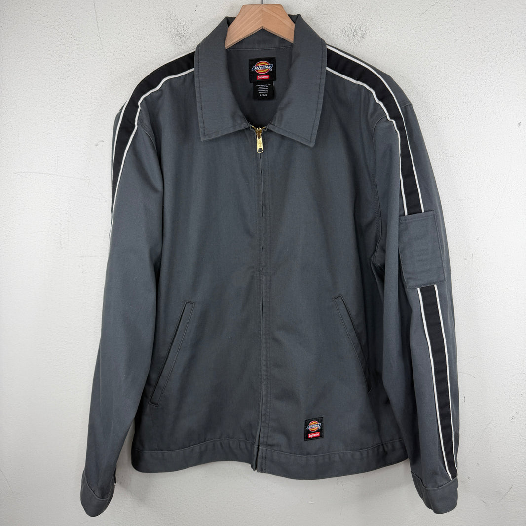 Supreme DIckies Striped Work Jacket