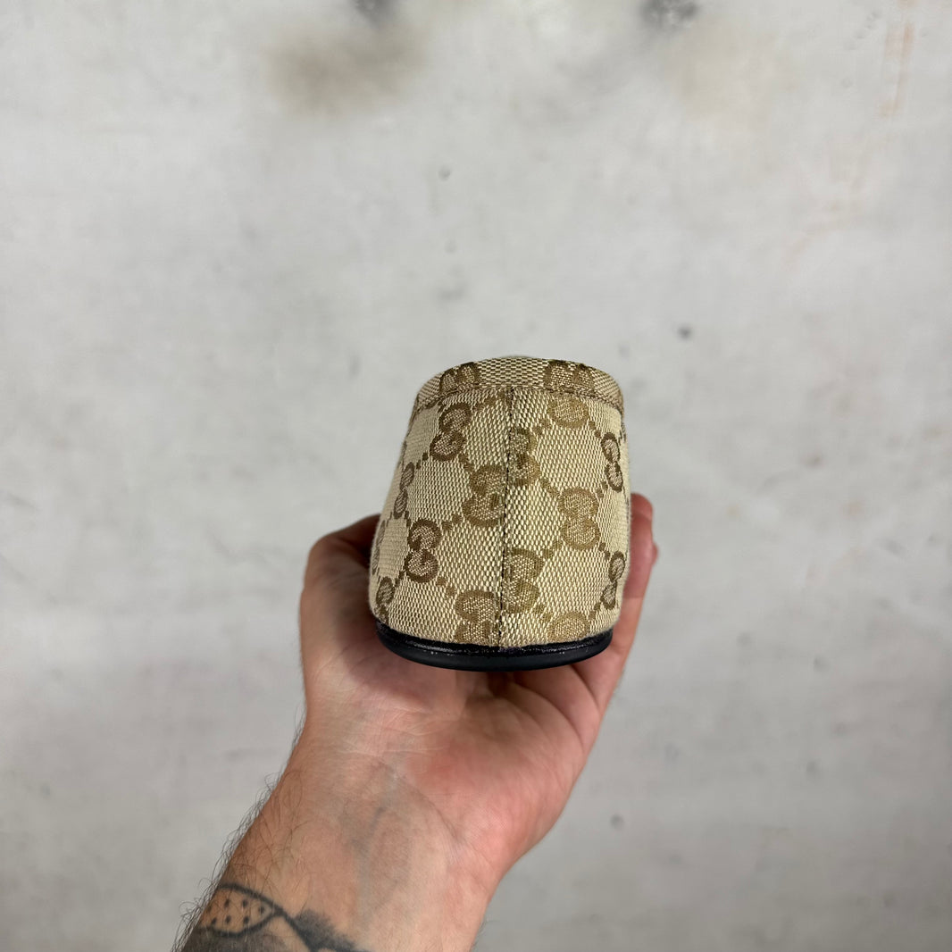Gucci Monogram Raggazo Mules DS