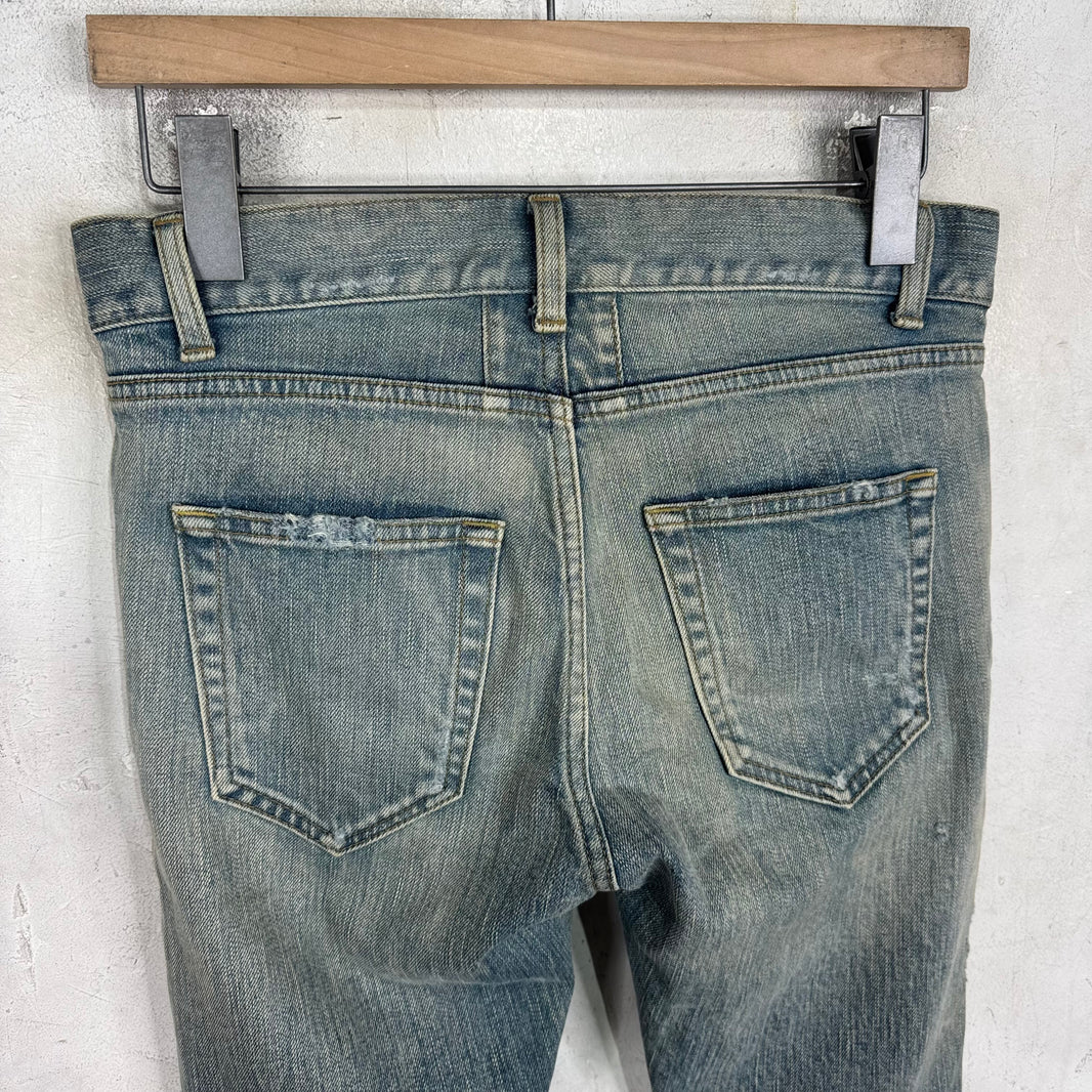 Saint Laurent D02 Crash Jeans