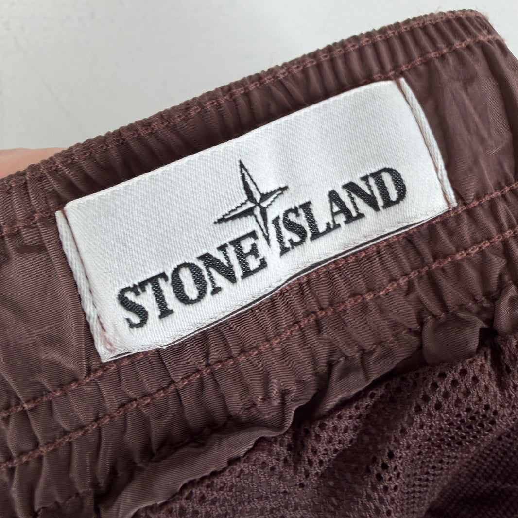 Stone Island Brown Shorts