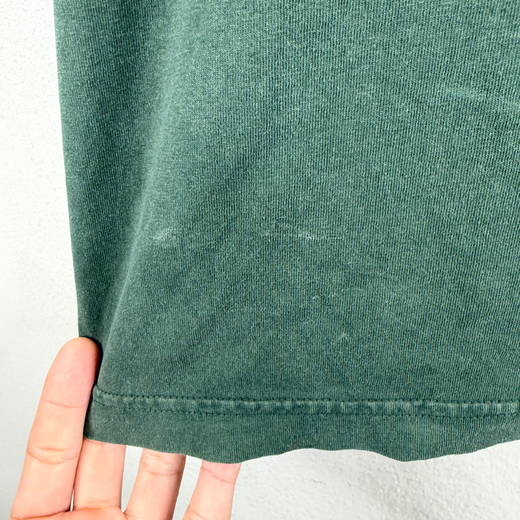 Balenciaga Green Interlock BB Logo T-Shirt