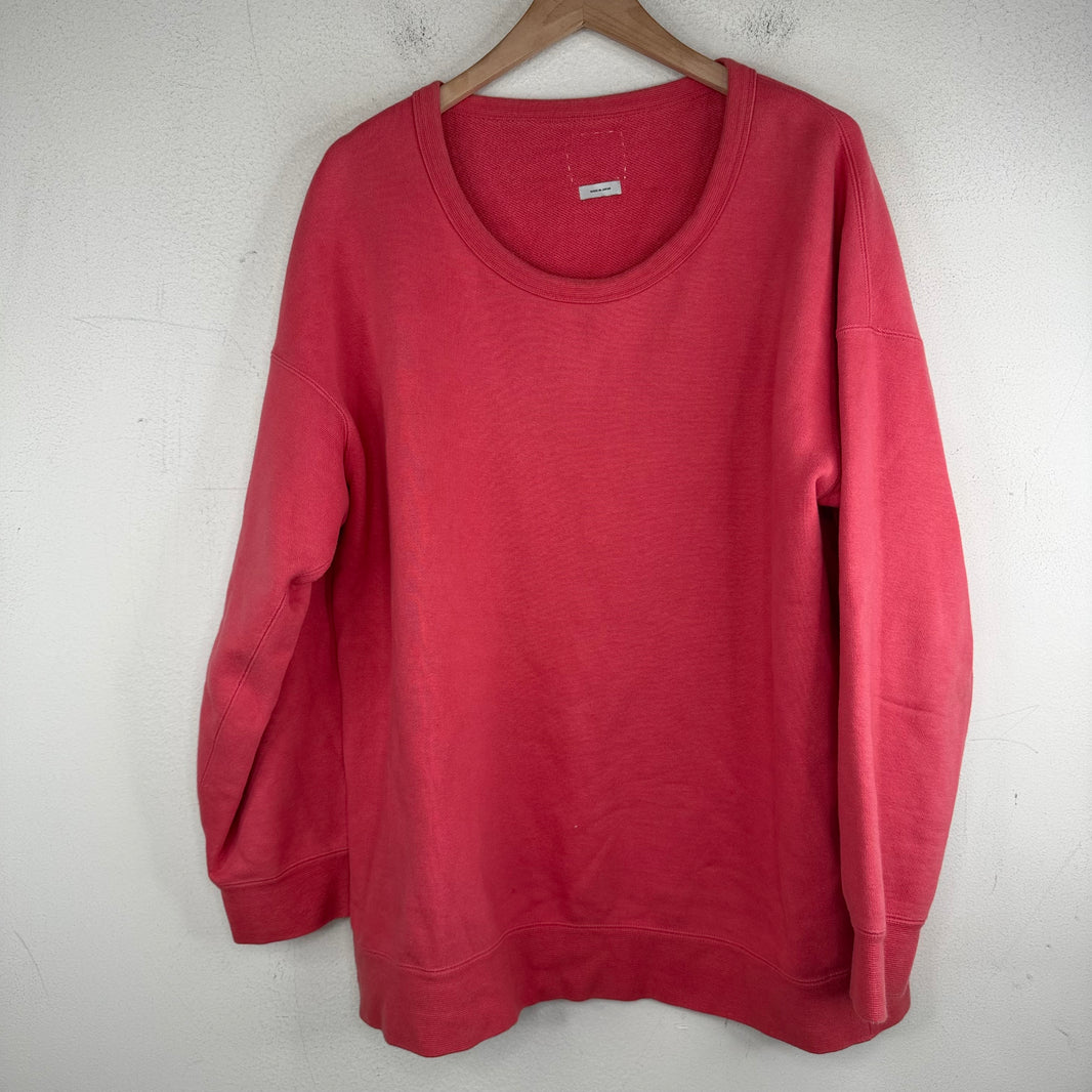 Visvim Washed Red Crewneck