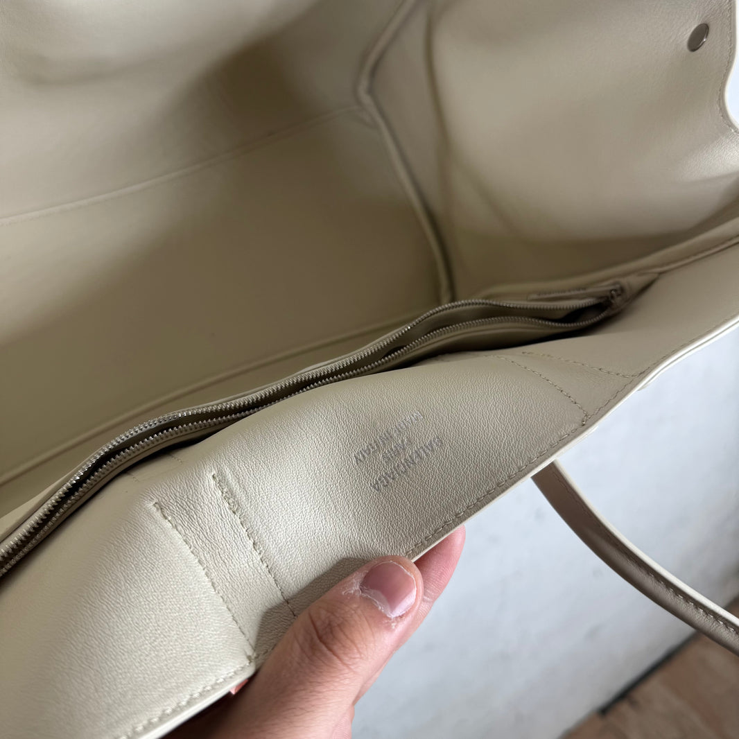 Balenciaga Beige Medium Bel Air Bag