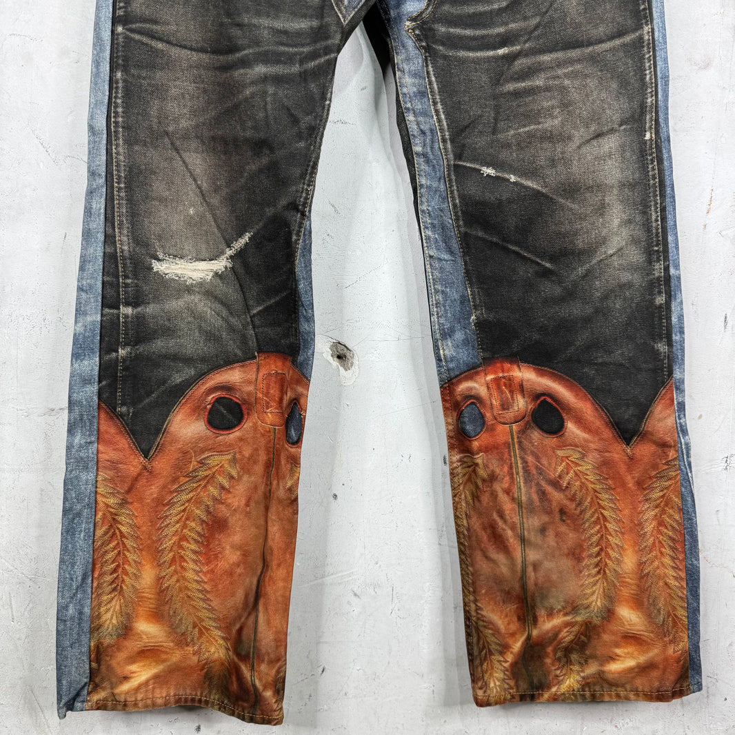Acne Studios Trompe Chaps Jeans