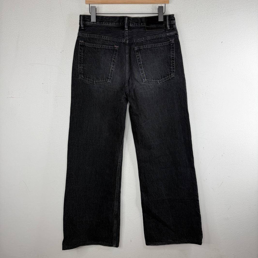 Acne Studios Black Baggy Jeans