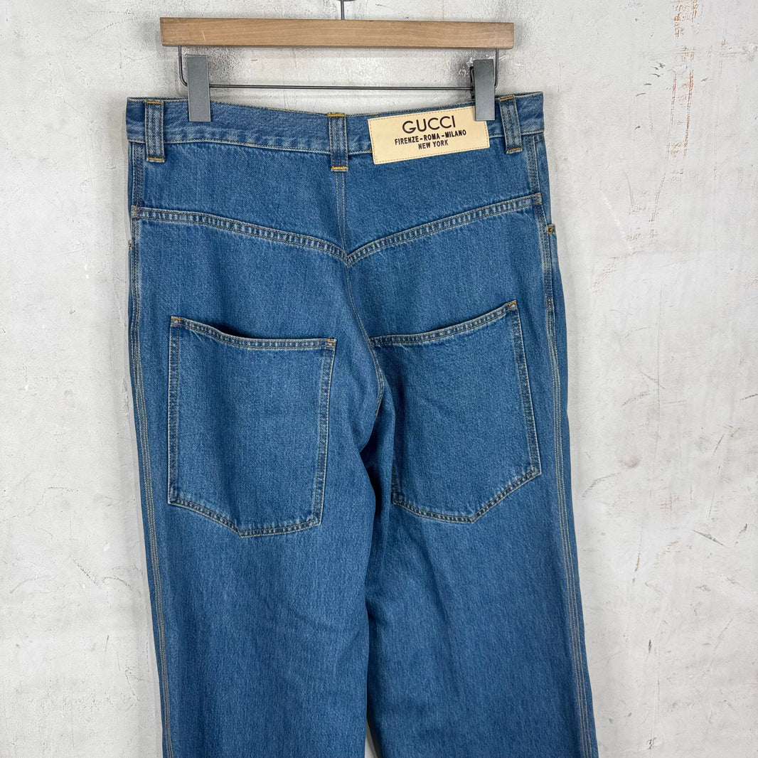Gucci Loose Lightwash Jeans