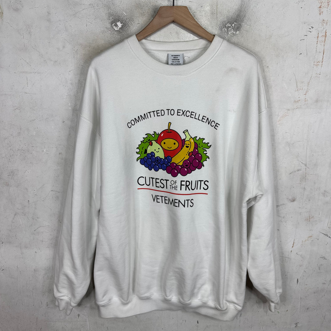 Vetements Fruits Crewneck