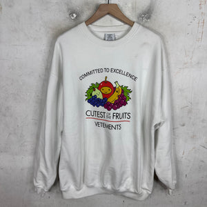 Vetements Fruits Crewneck