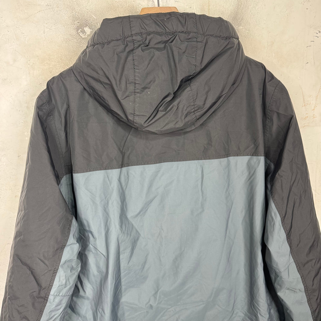 Prada Padded Striped Long Parka Jacket