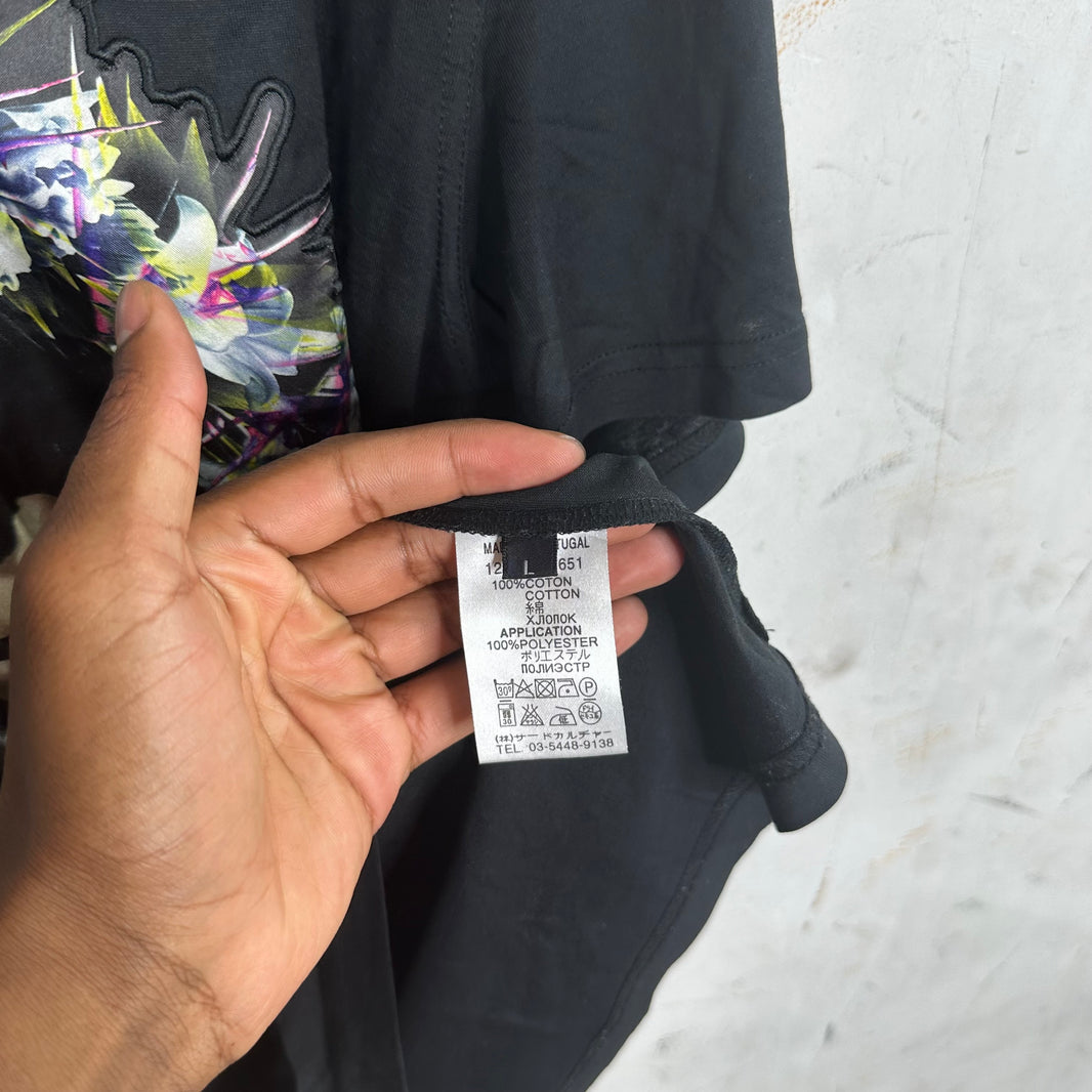 Givenchy Birds Wreath Appliqué T-Shirt