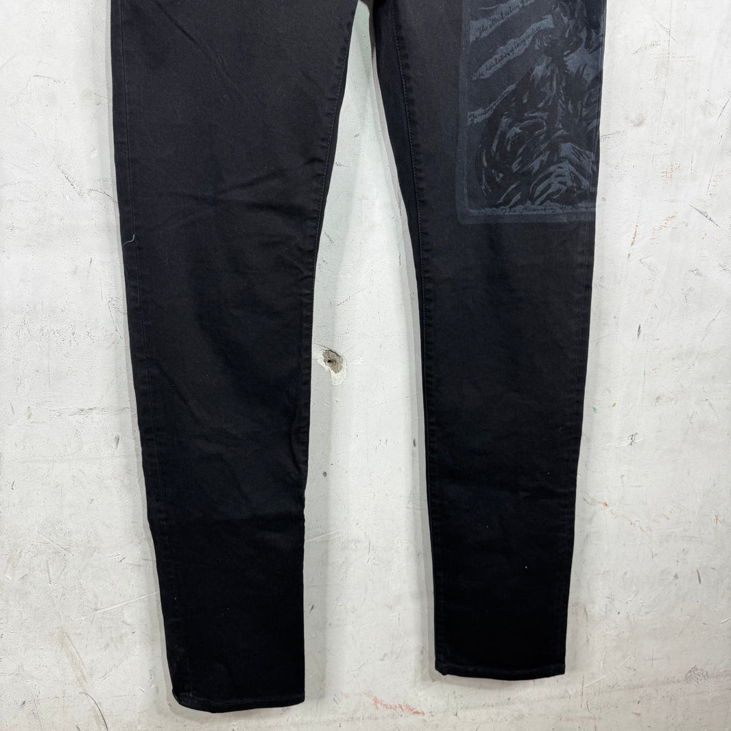 Dior Pettibon Graphic Jeans