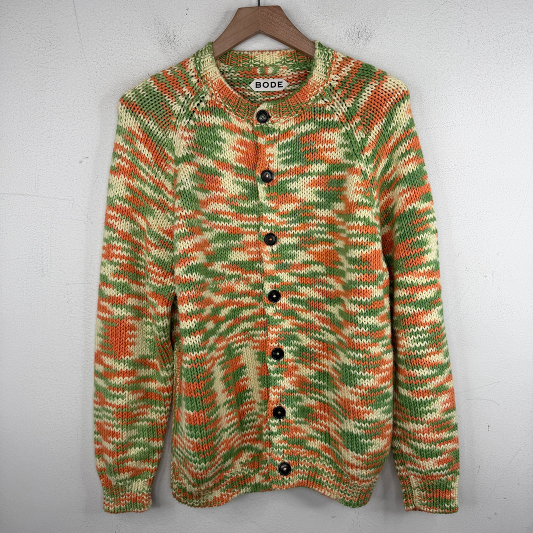 Bode Multicolor Newbury Knit Cardigan