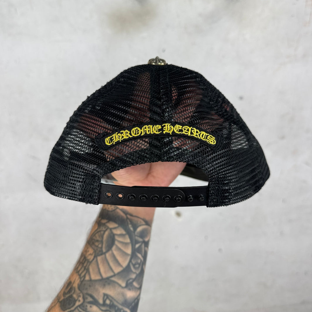 Chrome Hearts Camo Hollywood Patch Trucker Hat