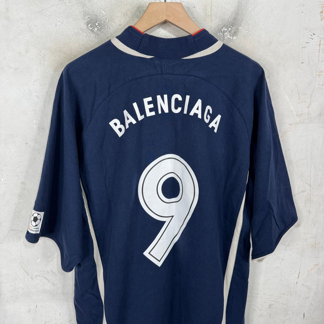 Balenciaga Sample Paris Crest Soccer Top